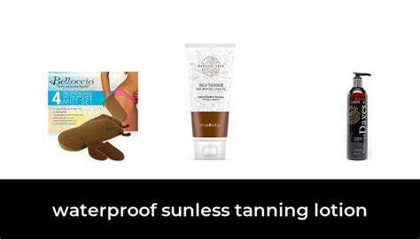 self tanning lotion waterproof.